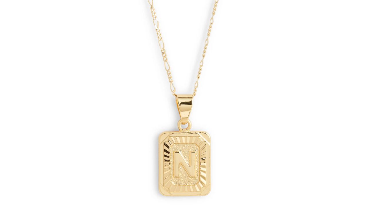 Bracha Initial Pendant Necklace