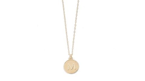 Kate Spade Mini Initial Pendant Necklace