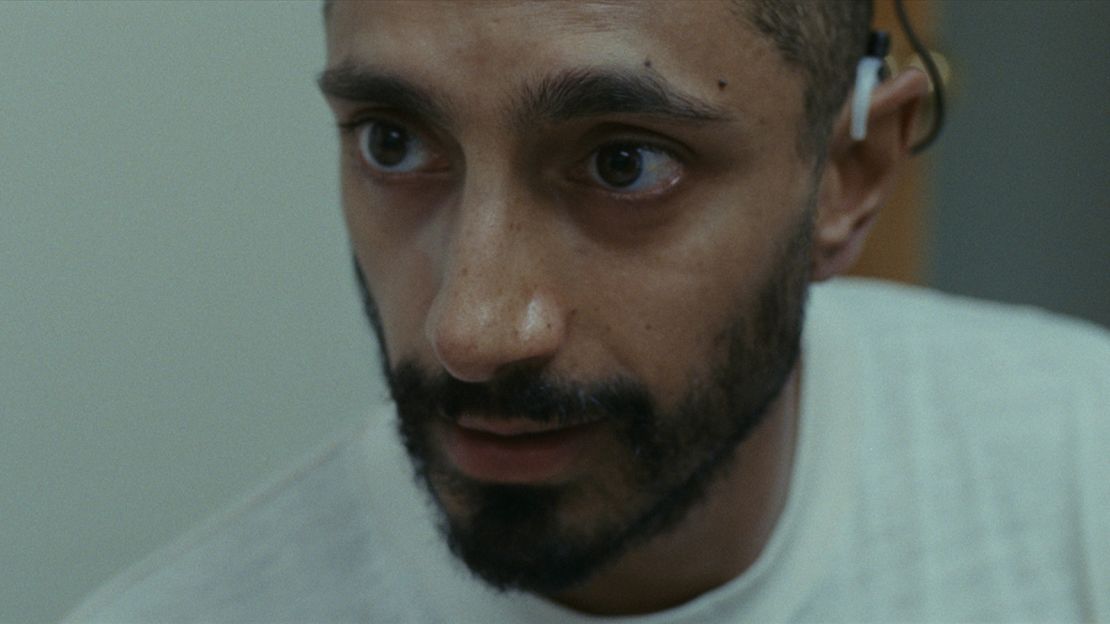 Ruben (Riz Ahmed) is fitted with cochlear implants in "Sound of Metal" -- devices that turn sounds into electronic signals that stimulate the cochlea in the inner ear, which the brain recognizes as sound.