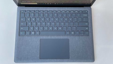 Surface Laptop 4 review keyboard