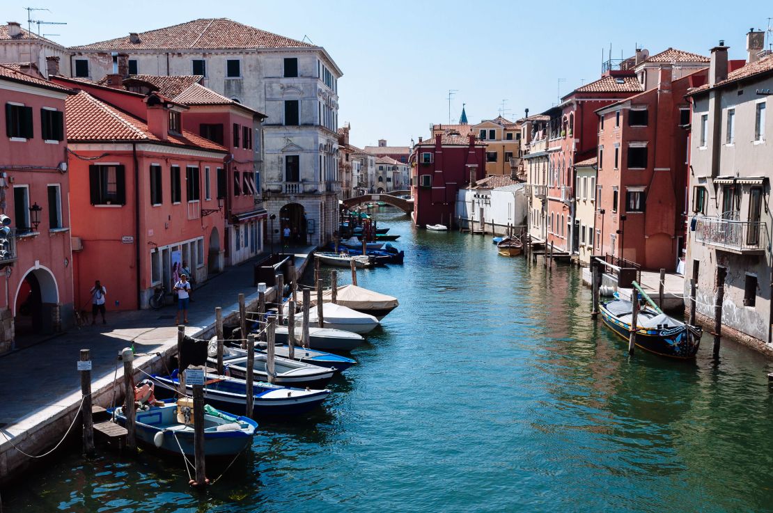 Chioggia sits at the southern end of the Venice lagoon.