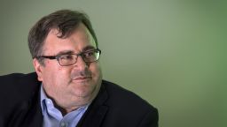 Reid Hoffman, chairman and co-founder of LinkedIn Corp., listens during the New Work Summit in Half Moon Bay, California, U.S., on Tuesday, Feb. 26, 2019. The event gathers powerful leaders to assess the opportunities and risks that are now emerging as artificial intelligence accelerates its transformation across industries. 