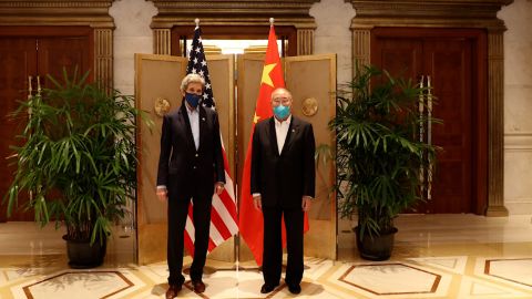 US Special Presidential Envoy for Climate John Kerry and China Special Envoy for Climate Change Xie Zhenhua held two days of meetings in Shanghai.
