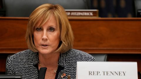 Rep. Claudia Tenney speaks during a hearing at the House Committee on Foreign Affairs in March 2021.