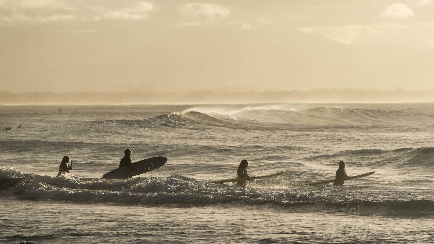 Byron Bay is a mecca for surfers on Australia's east coast.