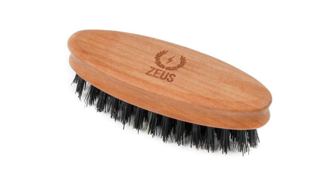 Zeus 100% Boar Bristle Beard Brush