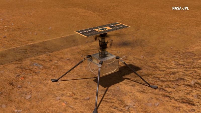 Mars Helicopter Endures Stressful 6th Flight, But Survives To Tell The ...