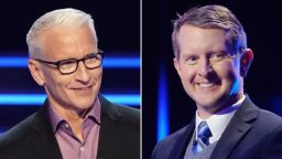 Anderson Cooper and Ken Jennings