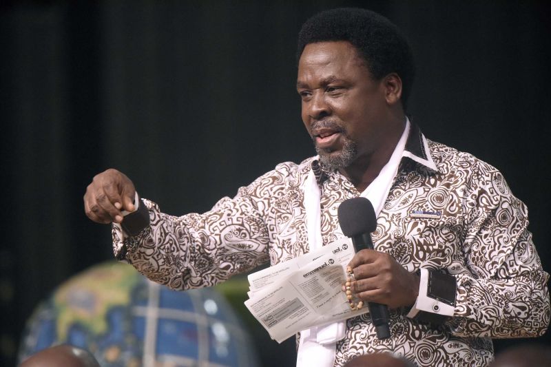 YouTube blocks account of Nigerian preacher TB Joshua for gay