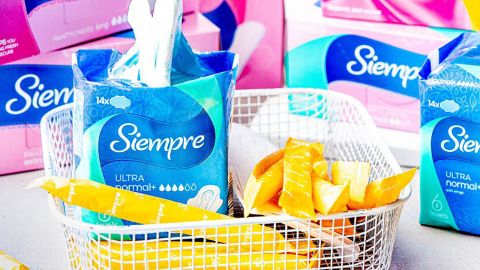Eligible customers can access a free box of tampons or pads each month via the grocery giant's Lidl Plus app.