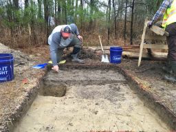 A 50 cent coin was one of the first artifacts found on the property.