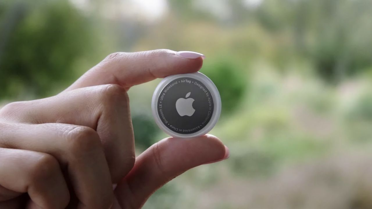 Apple's new AirTag Bluetooth tracker
