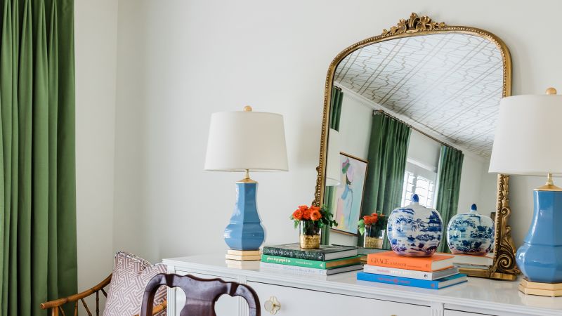 anthropologie desk mirror