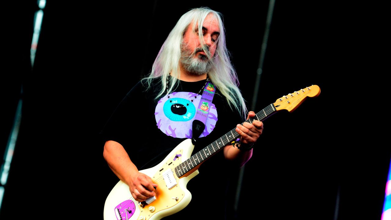 Dinosaur Jr. leader J Mascis performs during the Benicassim International Festival in Valencia, Spain, July 15, 2017.