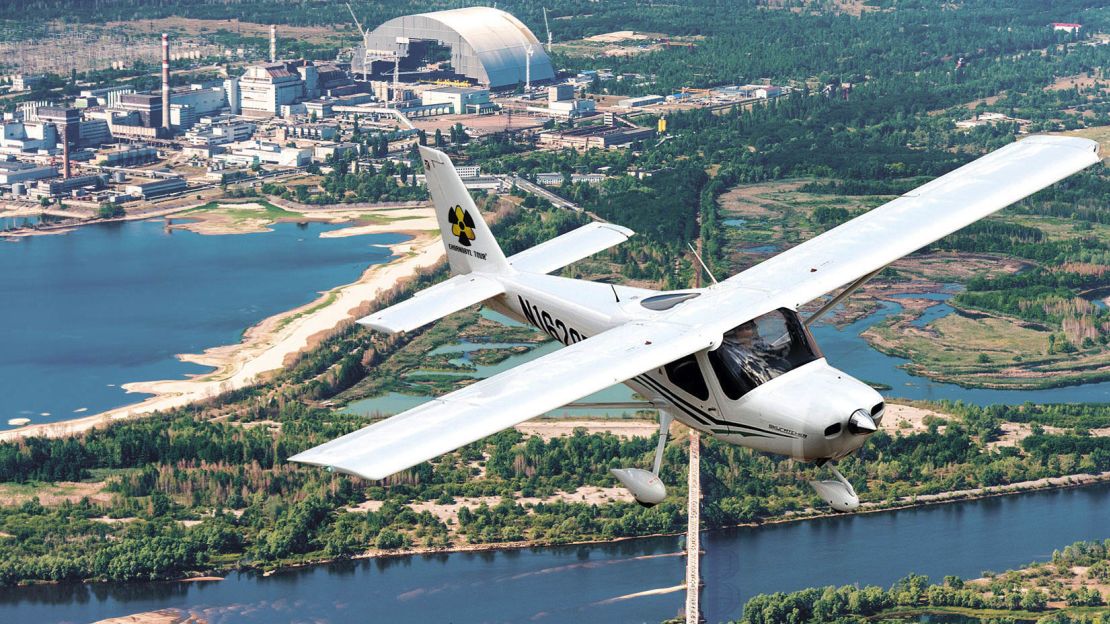 Chernobyl Tours has been offering smaller flights over Chernobyl.