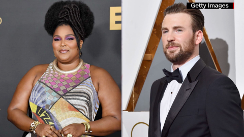 Sounds like Lizzo would be open to working with Chris Evans.