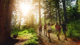 Spending time in nature is beneficial for your physical and mental health, studies show. 