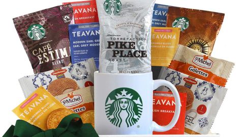 California Delicious Starbucks Daybreak Gourmet Coffee Gift Basket