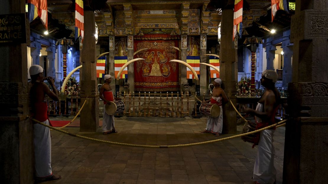 Many Sri Lankans believe that whoever controls the Tooth Relic Temple controls the country.