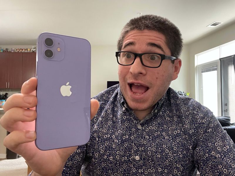 Purple iPhone 12 first look | CNN Underscored