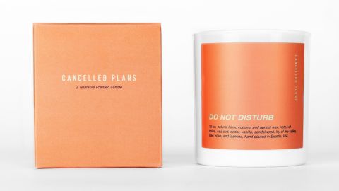 CancelledPlans Do Not Disturb Candle
