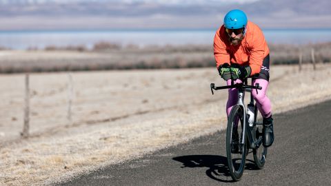 James Lawrence has taken on quite a challenge -- covering nearly 23,000 kilometers in 100 days.