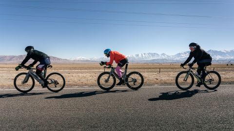 Lawrence uses 'wingmen' to pace his speed, and also provide moral support.