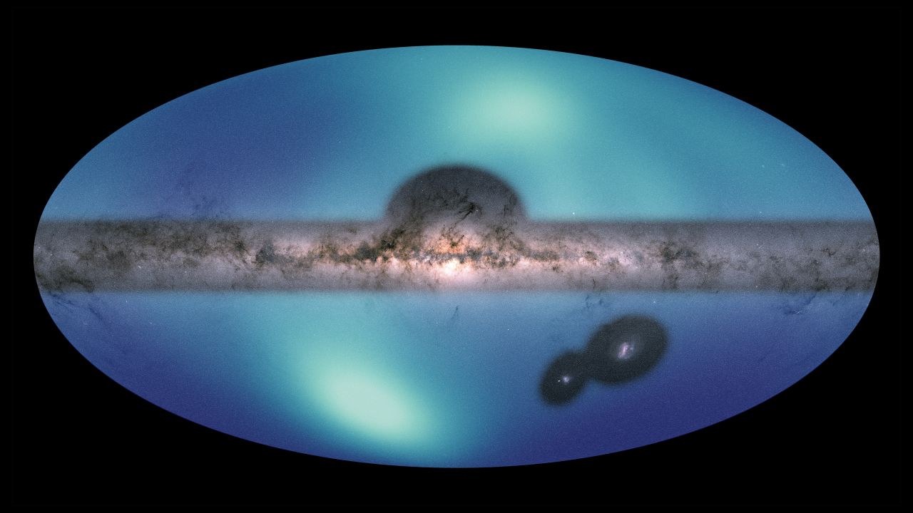 Astronomers have released a new map highlighting the outermost region of the Milky Way.