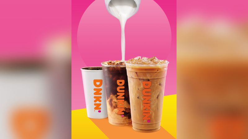 Dunkin' Is Adding A New Plant-based Milk To Menus | CNN Business