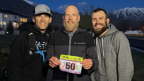 On April 19th the Iron Cowboy completed his 50th consecutive full distance triathlon.