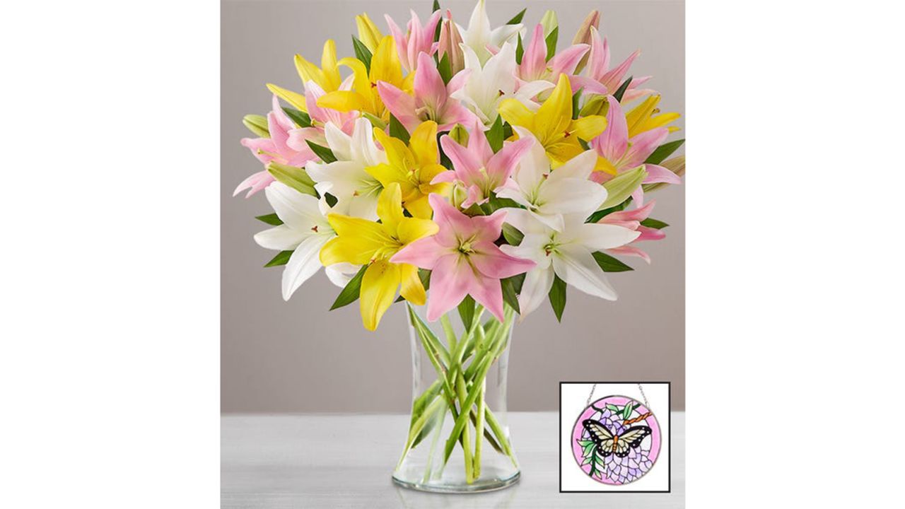 Sweet Spring Lilies for Mother's Day