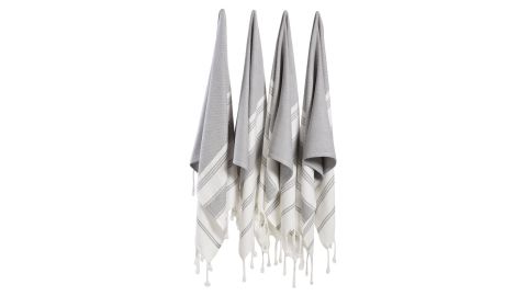 Bosphorus Turkish Cotton Towel, Set of 4
