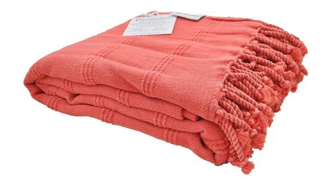 InfuseZen Stonewashed Turkish Towel