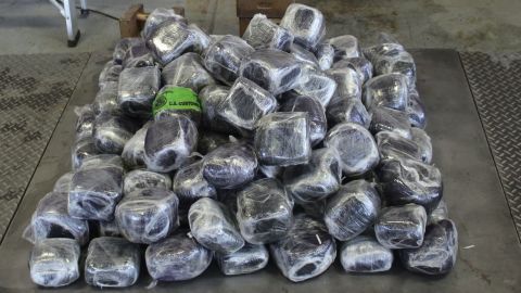 Customs and Border Protection officers seized $4 million in methamphetamine hidden in a commercial shipment of cucumber pickles.