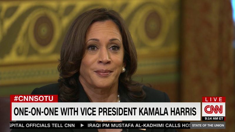 Full interview with Vice President Kamala Harris - Part 2 | CNN Politics