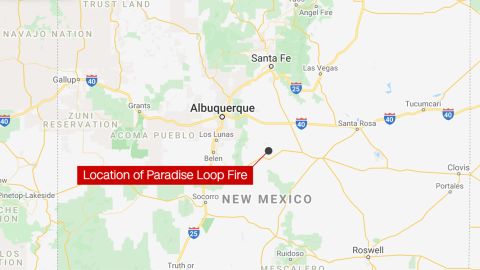 Paradise Loop Fire MAP