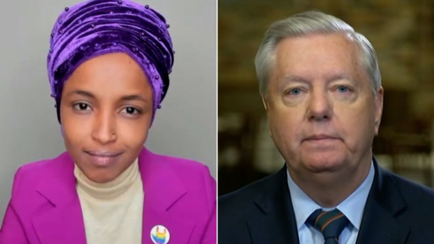 Ilhan Omar/Lindsey Graham split