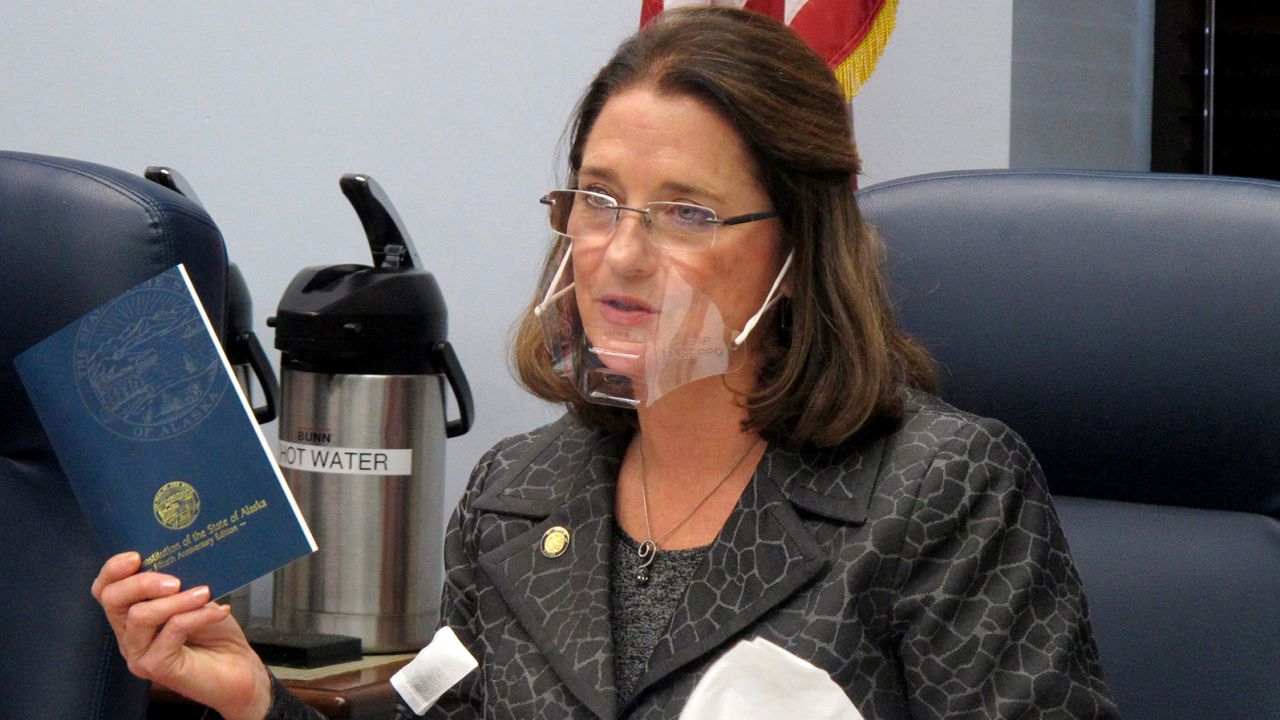 Alaska state Sen. Lora Reinbold has been suspended from flying on Alaska Airlines for refusing to comply with mask orders.