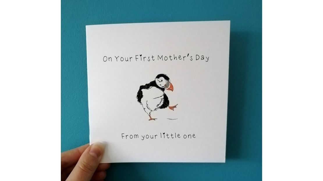 DoodleKeg Happy First Mother's Day Card 