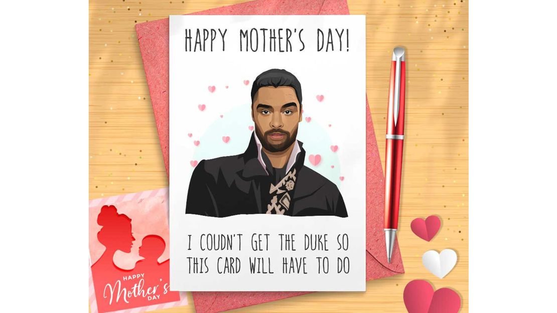 VenusArtsShop 'Bridgerton' Mother's Day Greeting Card