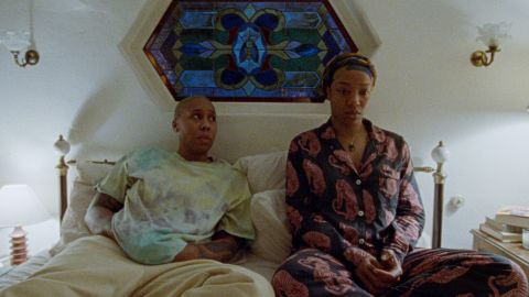 (From left) Lena Waithe and Naomi Ackie star in season three of "Master of None."