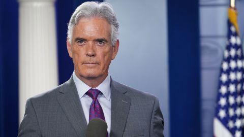 Fox chief White House correspondent John Roberts is seen before a briefing at the White House in 2018.