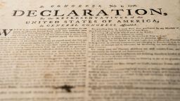 Rally, a pioneer of alternative fractional investing, told CNN Business it plans to offer 80,000 shares in a copy of the Declaration of Independence that was printed in July 1776. The New York firm acquired the broadside copy for $2 million. It was previously displayed at the National Constitution Center in Philadelphia and only 20 copies printed in July 1776 are known to remain. 