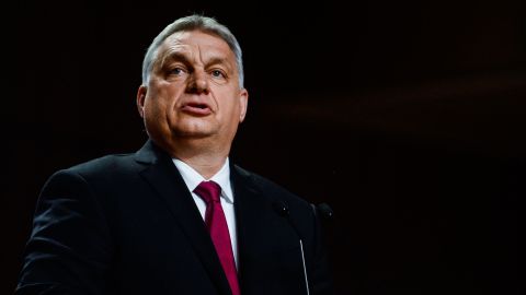 Hungary's Prime Minister Viktor Orban is seen in February.

