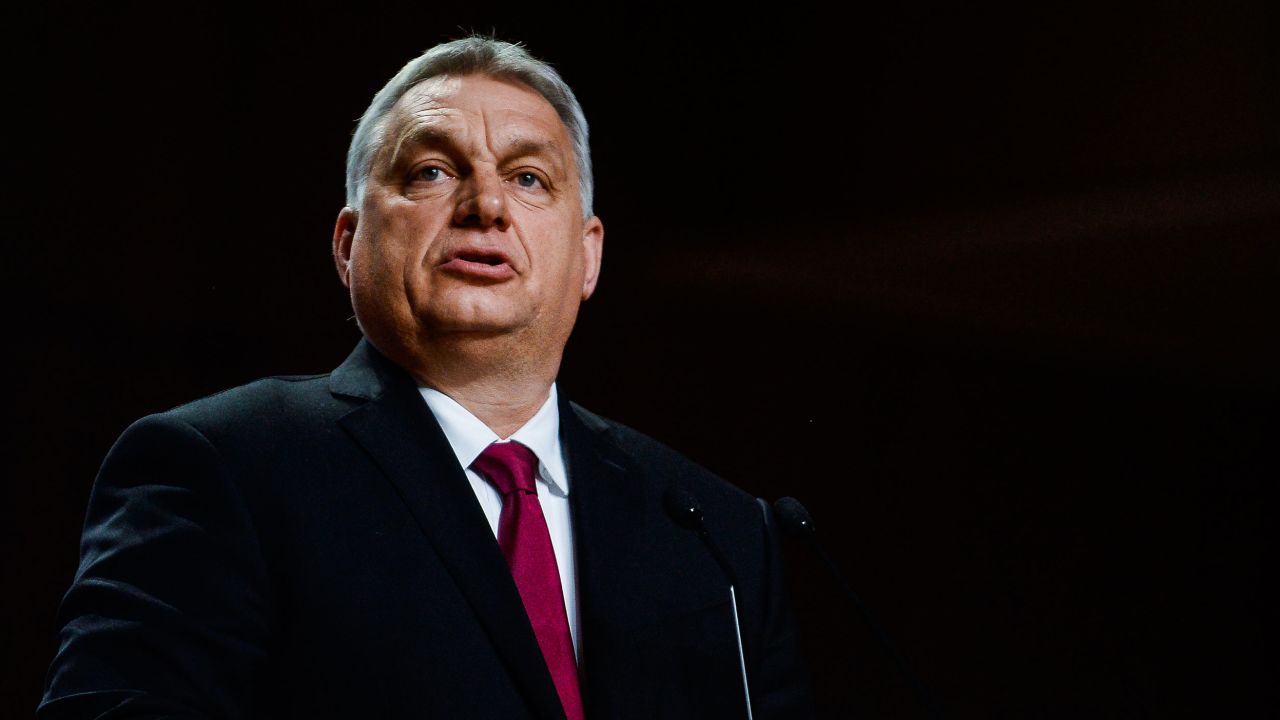 Hungary's Prime Minister Viktor Orban is seen in February.
