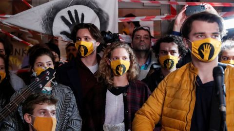 Students at Hungary's University of Theatre and Film Arts blockaded their school last October in a fight over the imposition of a government-appointed board that protesters said undermined the school's autonomy.