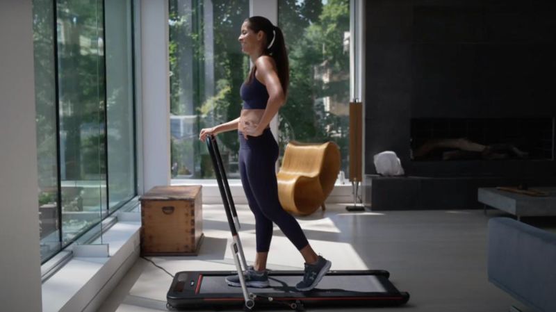 Floor best sale exercise machine