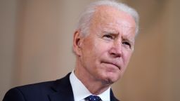 President Joe Biden speaks Tuesday, April 20, 2021, at the White House in Washington, after former Minneapolis police Officer Derek Chauvin was convicted of murder and manslaughter in the death of George Floyd. (AP Photo/Evan Vucci)