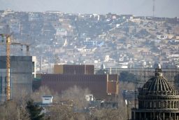 This Dec. 25, 2013, filer, photo shows a general view of the U.S. Embassy in Kabul, Afghanistan.
