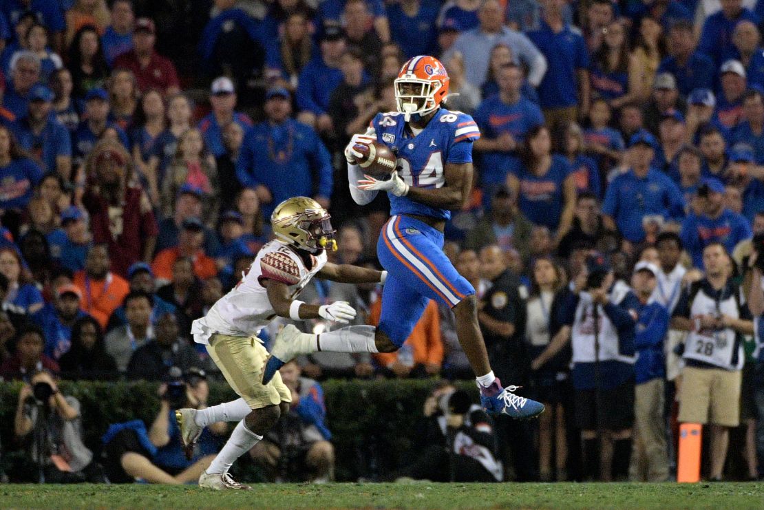 Florida tight end Kyle Pitts could be a favourite after the quarterbacks. 